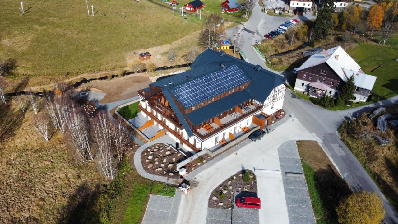 Wellness apartmán Pila Kvilda Exteriör bild
